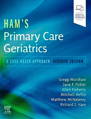 Portada del libro 9780323721684 Ham's Primary Care Geriatrics. A Case-Based Approach