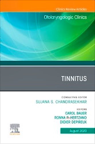 Portada del libro 9780323732888 Tinnitus (An Issue of Otolaryngologic Clinics)