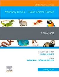 Portada del libro 9780323733472 Behavior (An Issue of Veterinary Clinics. Exotic Animal Practice)