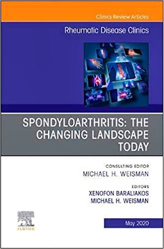 Portada del libro 9780323733779 Spondyloarthritis. The Changing Landscape Today (An Issue of Rheumatic Disease Clinics)