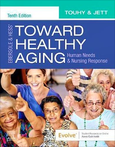 Portada del libro 9780323749701 Ebersole and Hess' Toward Healthy Aging. Human Needs and Nursing Response