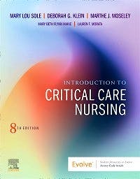 Portada del libro 9780323749732 Introduction to Critical Care Nursing