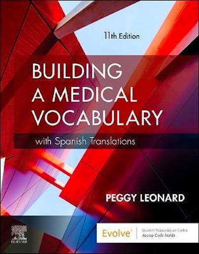 Portada del libro 9780323755252 Building a Medical Vocabulary. With Spanish Translations