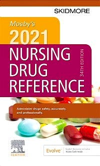 Portada del libro 9780323757331 Mosby's 2021 Nursing Drug Reference