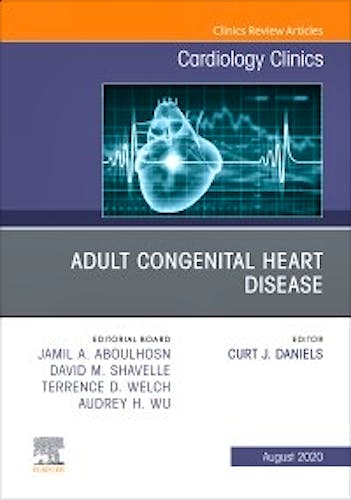 Portada del libro 9780323761208 Adult Congenital Heart Disease (An Issue of Cardiology Clinics)