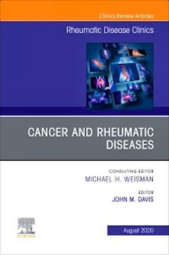 Portada del libro 9780323761260 Cancer and Rheumatic Diseases (An Issue of Rheumatic Disease Clinics)