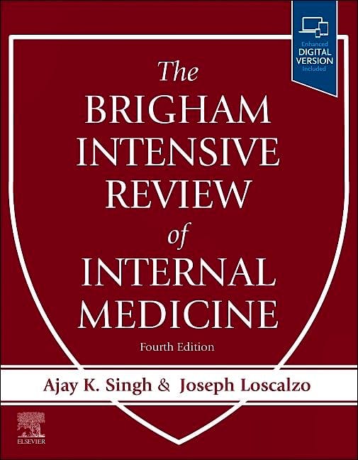 Portada del libro 9780323776523 The Brigham Intensive Review of Internal Medicine
