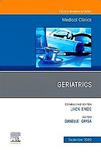 Portada del libro 9780323777223 Geriatrics (An Issue of Medical Clinics)