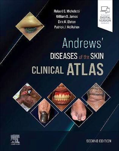 Portada del libro 9780323790130 ANDREWS' Diseases of the Skin Clinical Atlas