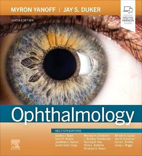 Portada del libro 9780323795159 Ophthalmology