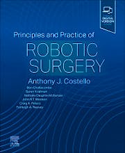 Portada del libro 9780323798204 Principles and Practice of Robotic Surgery