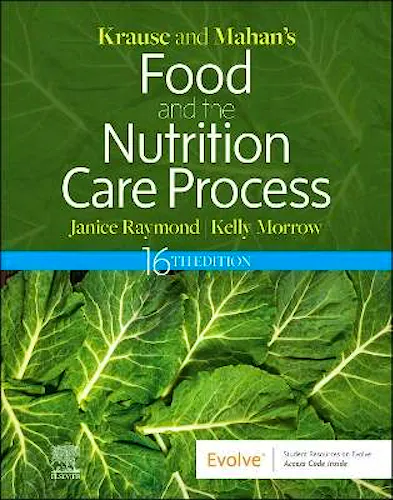 Portada del libro 9780323810265 KRAUSE and MAHAN's Food and the Nutrition Care Process