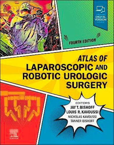 Portada del libro 9780323811996 Atlas of Laparoscopic and Robotic Urologic Surgery