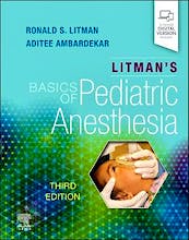 Portada del libro 9780323829021 LITMAN's Basics of Pediatric Anesthesia