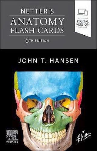 Portada del libro 9780323834179 NETTER's Anatomy Flash Cards