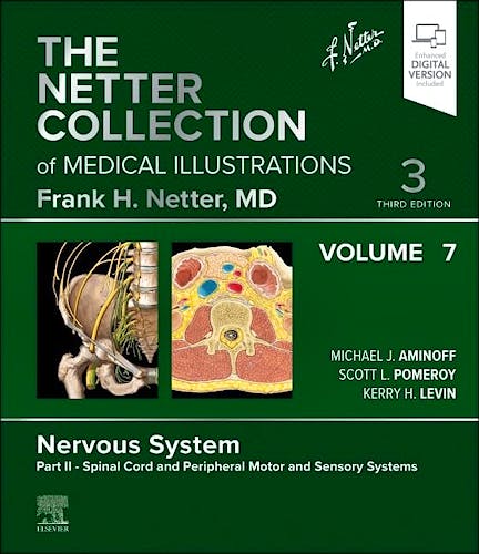Portada del libro 9780323880855 The NETTER Collection of Medical Illustrations, Vol. 7: Nervous System - Part II: Spinal Cord and Peripheral Motor and Sensory Systems