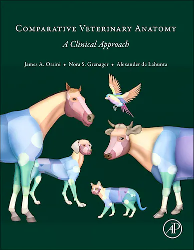 Portada del libro 9780323910156 Comparative Veterinary Anatomy. A Clinical Approach