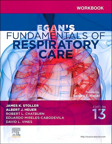 Portada del libro 9780323932004 Workbook for EGAN's Fundamentals of Respiratory Care