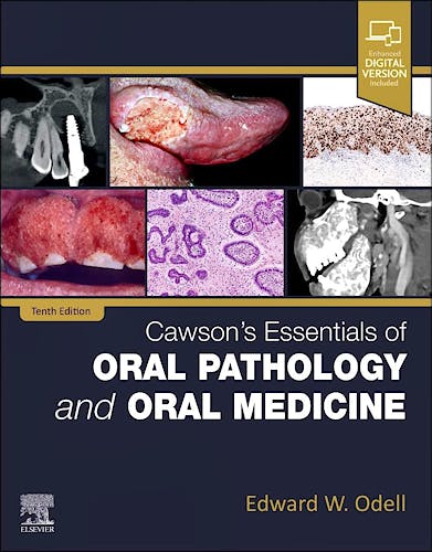 Portada del libro 9780323935494 CAWSON's Essentials of Oral Pathology and Oral Medicine