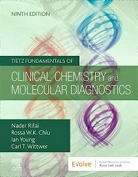 Portada del libro 9780323935838 TIETZ Fundamentals of Clinical Chemistry and Molecular Diagnostics