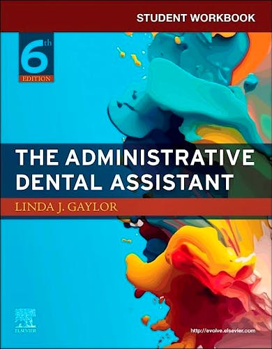 Portada del libro 9780323936095 Student Workbook For The Administrative Dental Assistant