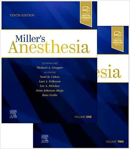 MILLER's Anesthesia (2 Volume Set)