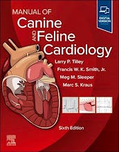 Portada del libro 9780323936590 Manual of Canine and Feline Cardiology