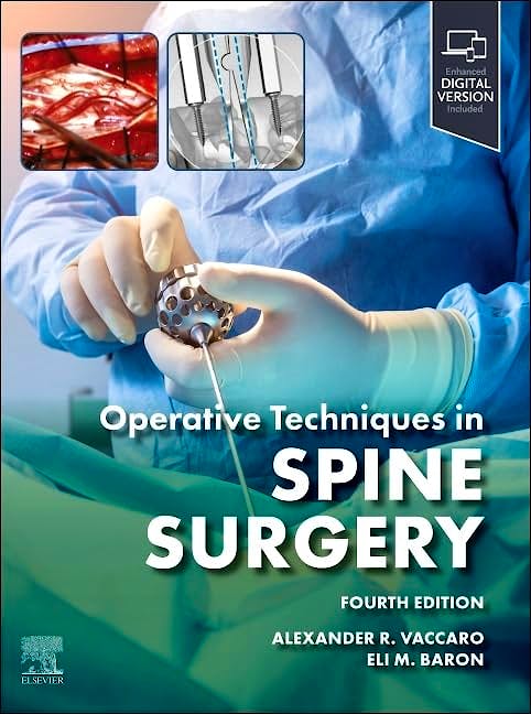 Portada del libro 9780323938198 Operative Techniques in Spine Surgery