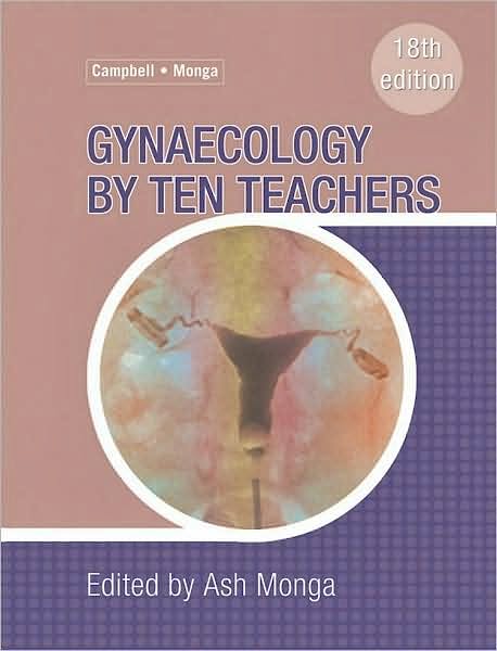 Portada del libro 9780340816622 Gynaecology by Ten Teachers