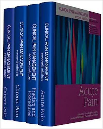Portada del libro 9780340982808 Clinical Pain Management, 4 Volume Set