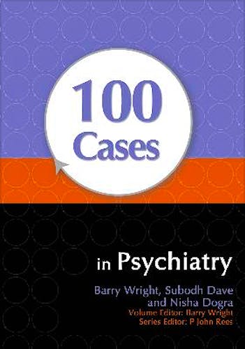 Portada del libro 9780340986011 100 Cases in Psychiatry