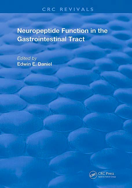 Portada del libro 9780367250560 Neuropeptide Function in the Gastrointestinal Tract (CRC Revivals)