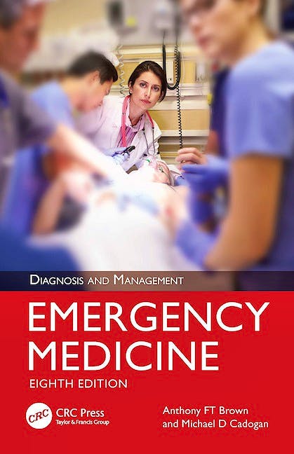 Portada del libro 9780367469900 Emergency Medicine. Diagnosis and Management