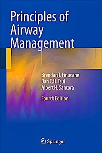 Portada del libro 9780387095578 Principles of Airway Management