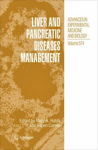 Portada del libro 9780387285481 Liver and Pancreatic Diseases Management