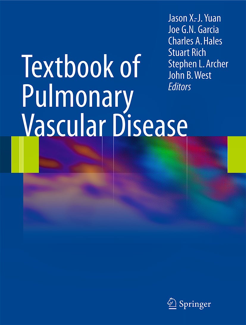 Portada del libro 9780387874289 Textbook of Pulmonary Vascular Disease