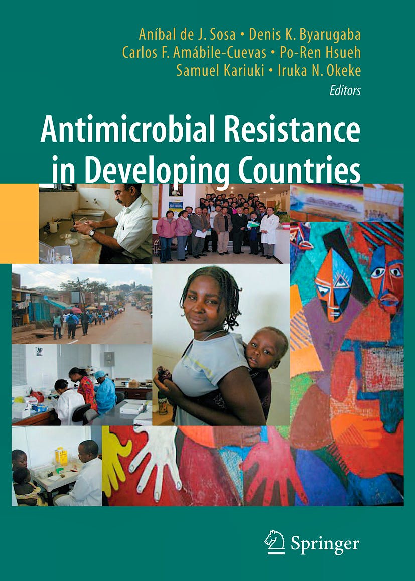 Portada del libro 9780387893693 Antimicrobial Resistance in Developing Countries