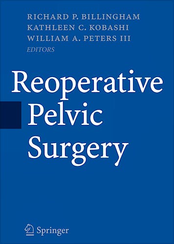 Portada del libro 9780387899985 Reoperative Pelvic Surgery