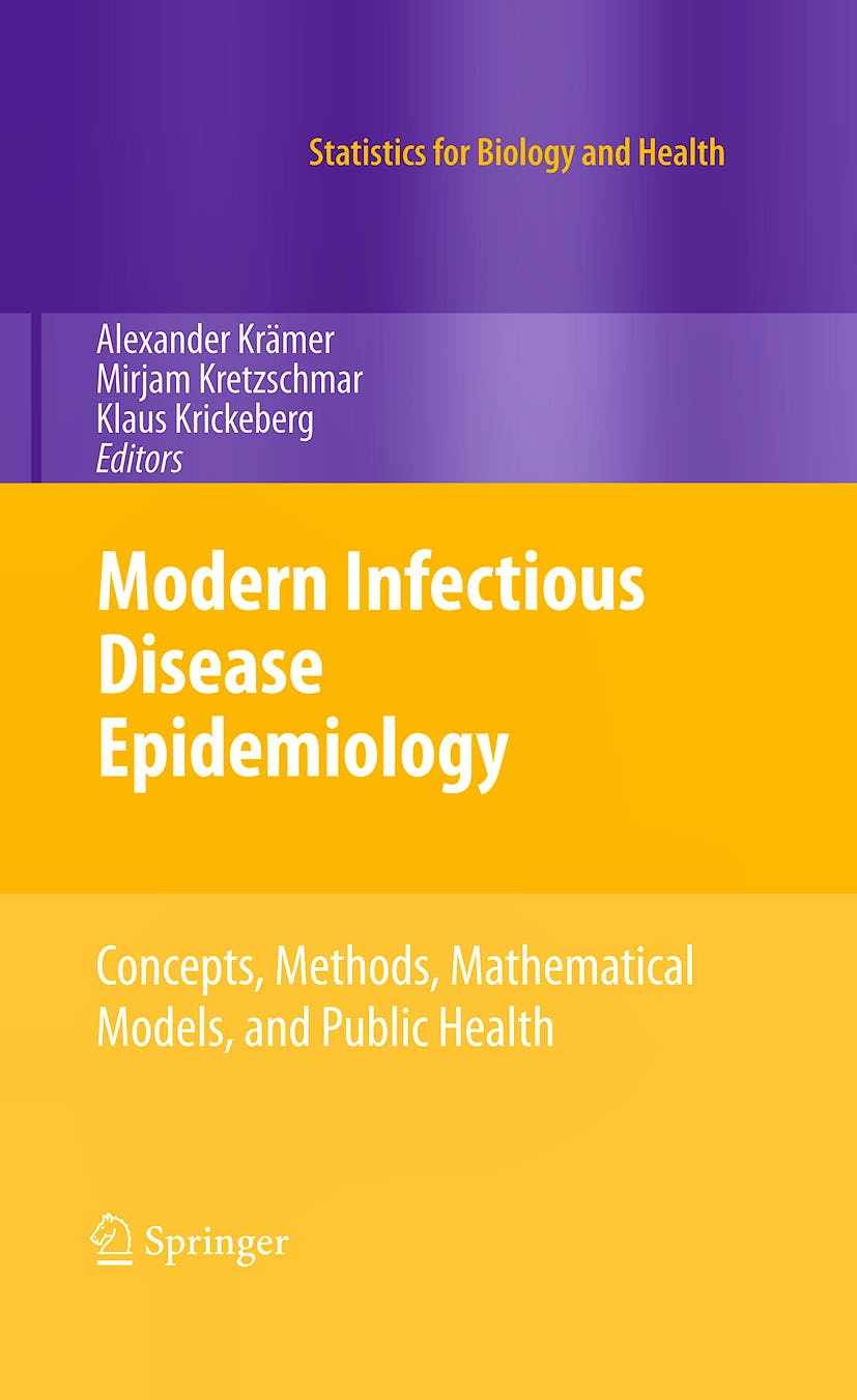 Portada del libro 9780387938349 Modern Infectious Disease Epidemiology