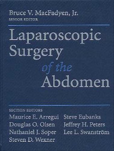 Portada del libro 9780387984681 Laparoscopic Surgery of the Abdomen