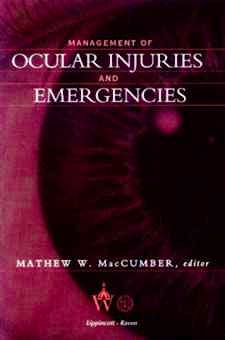 Portada del libro 9780397514960 Management of Ocular Injuries and Emergencies