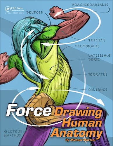 Portada del libro 9780415733977 Force. Drawing Human Anatomy