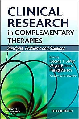 Portada del libro 9780443069567 Clinical Research in Complementary Therapies. Principles, Problems and Solutions
