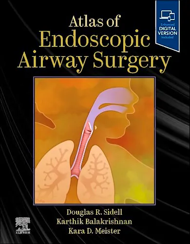 Portada del libro 9780443105685 Atlas of Endoscopic Airway Surgery