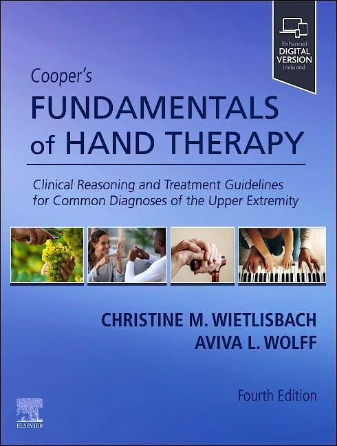 Portada del libro 9780443110696 COOPER's Fundamentals of Hand Therapy. Clinical Reasoning and Treatment Guidelines for Common Diagnoses of the Upper Extremity