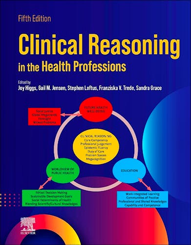 Portada del libro 9780443110979 Clinical Reasoning In The Health Professions
