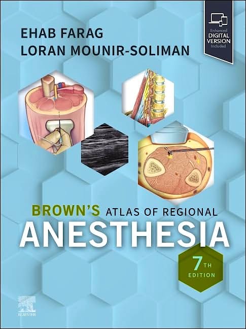 Portada del libro 9780443112218 BROWN's Atlas of Regional Anesthesia