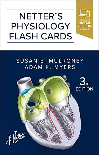 Portada del libro 9780443113444 NETTER's Physiology Flash Cards