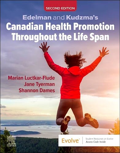 Portada del libro 9780443125218 EDELMAN and KUDZMA's Canadian Health Promotion Throughout the Life Span