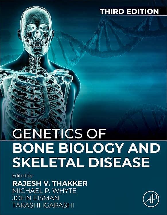 Portada del libro 9780443136832 Genetics of Bone Biology and Skeletal Disease